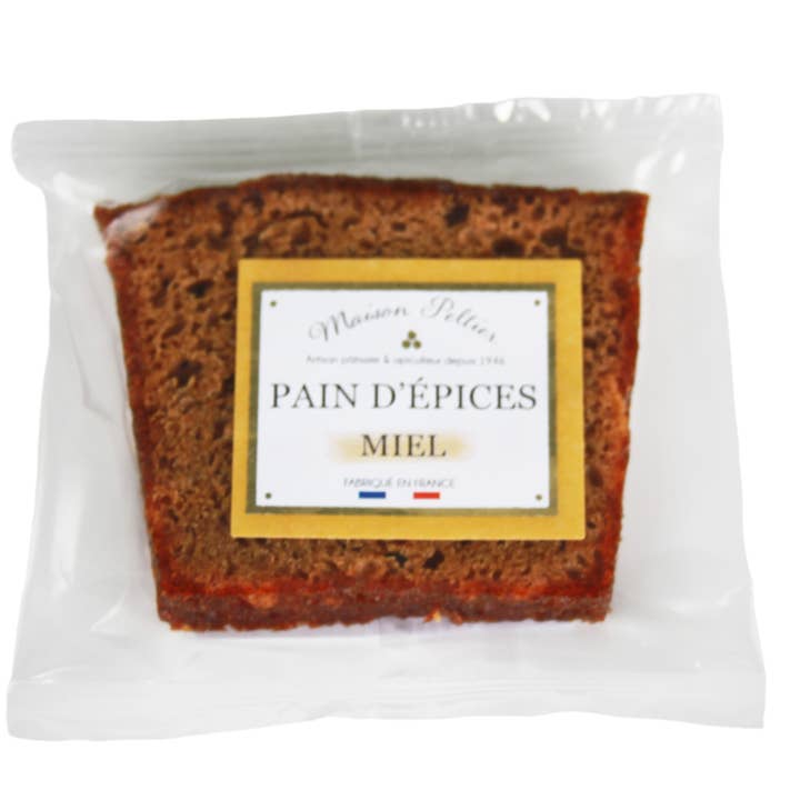 Maison Peltier - Wholesale Cake - Honey gingerbread - 1 slice0