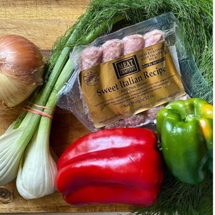 MeatCrafters Inc. - Wholesale Sausage - Classic Sweet Italian Pork Sausage Links: Fennel, Tuscan7