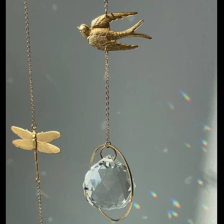 von Lani = Jewellry + Suncatchers – Großhandel Sonnenfänger – Suncatcher Schwalbe/ Lichtfänger / Fensterkristall / Prisma