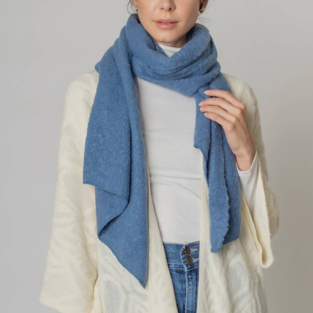 Fashion City - Wholesale Scarf - Women's - Women's Cozy Light Weight Solid Wrap Scarf17