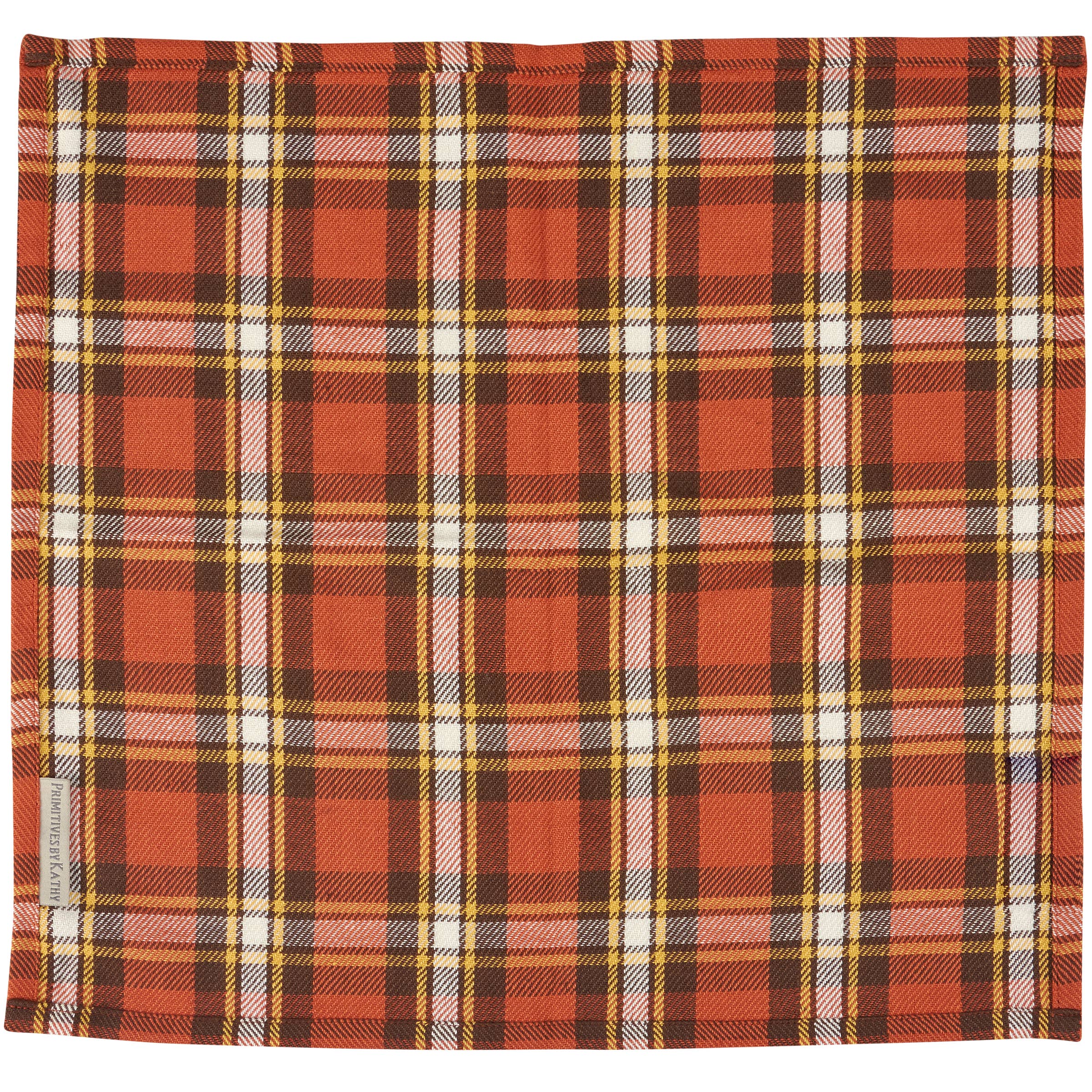 Primitives by Kathy - Wholesale Dinner & Cloth Napkin - Fall Plaid Napkin1