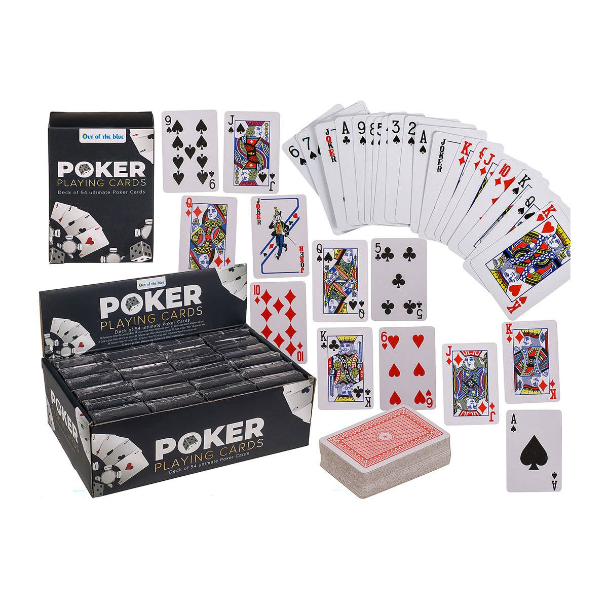 Accentra - Wholesale Playing Cards - Mini playing card set Poker with 54 cards1