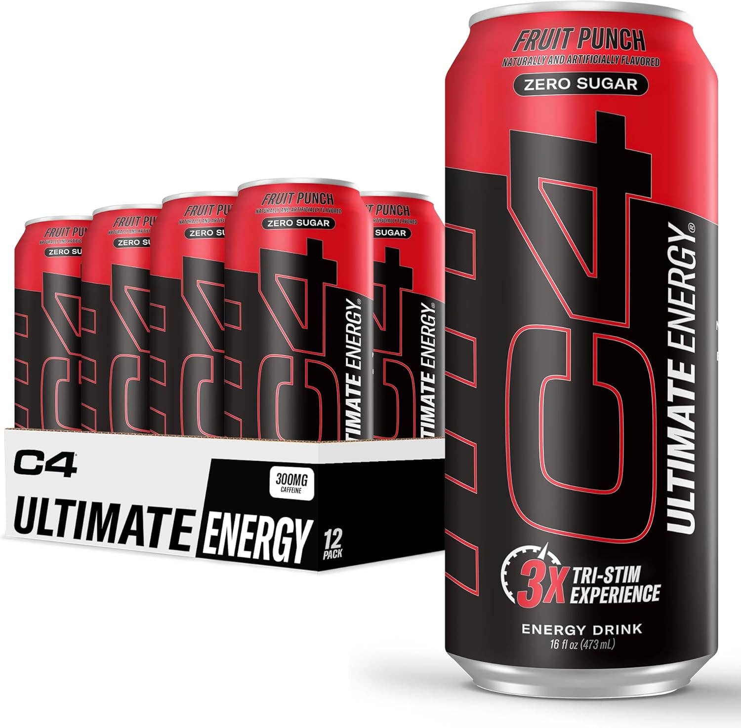 Oasis Snacks - Wholesale Sports/Energy Drink - C4 ULTIMATE Sugar-Free Energy Drink, 16oz5