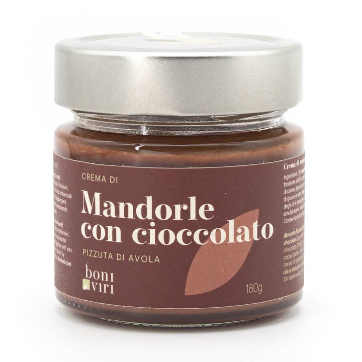 Mandel- og chokoladecreme for engroshandel hos Boniviri BCorp