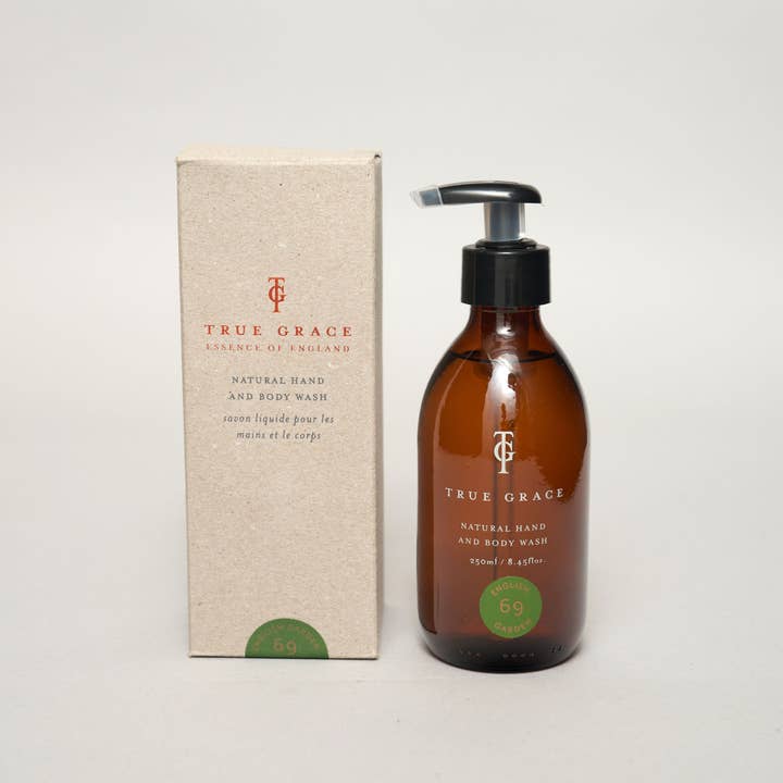 True Grace - Wholesale Body Wash/Shower Gel - English Garden 240ml Hand & Body Wash