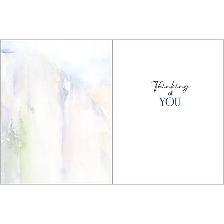GINA B DESIGNS – wholesale Thinking of you card – With Scripture Thinking of You Card - Wings of an Eagle