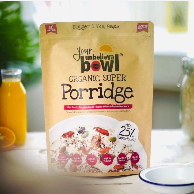 Your UnbelievaBowl – wholesale Breakfast cereal – Organic Super Porridge6