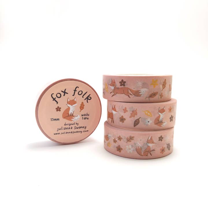 Julianna Swaney - Wholesale Washi Tape - Fox Folk Washi Tape1