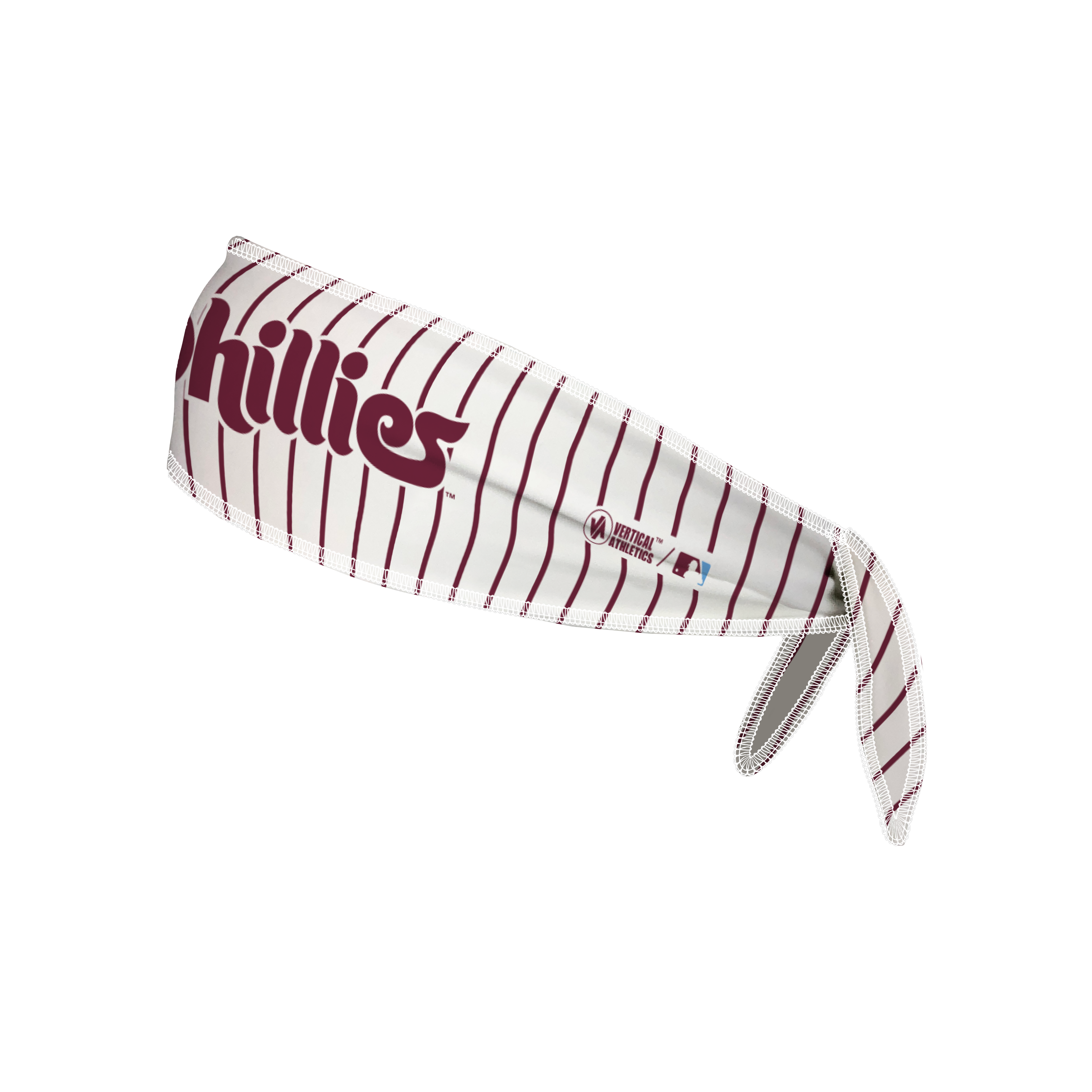 Light Blue PIN Phillies Reversible Tie-Back Cooling Headband: Coop Logo for wholesale on Faire1