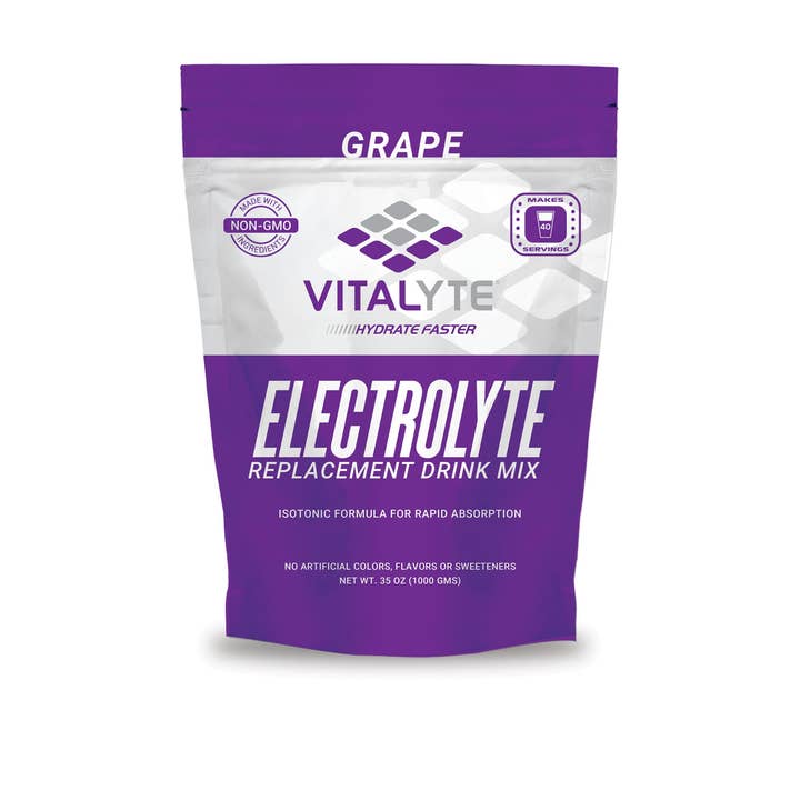 Vitalyte Sports Nutrition – Engroshandel Pulver til sunhedsdrik – Drue Stand Up Pouch - Elektrolyt Udskiftning Dri
