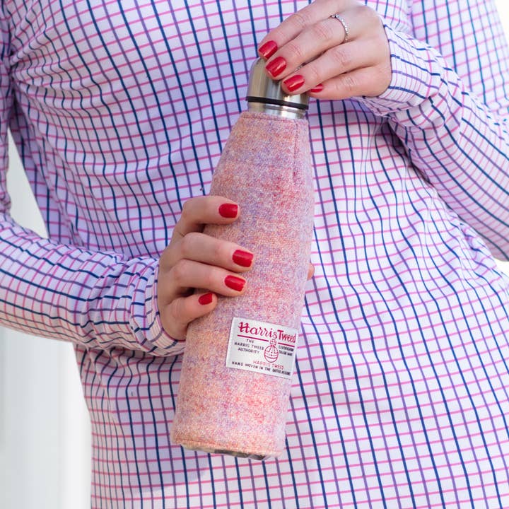 Harris Tweed Thermos Flask - Choice of Tweeds for wholesale by Created By The Ridleys