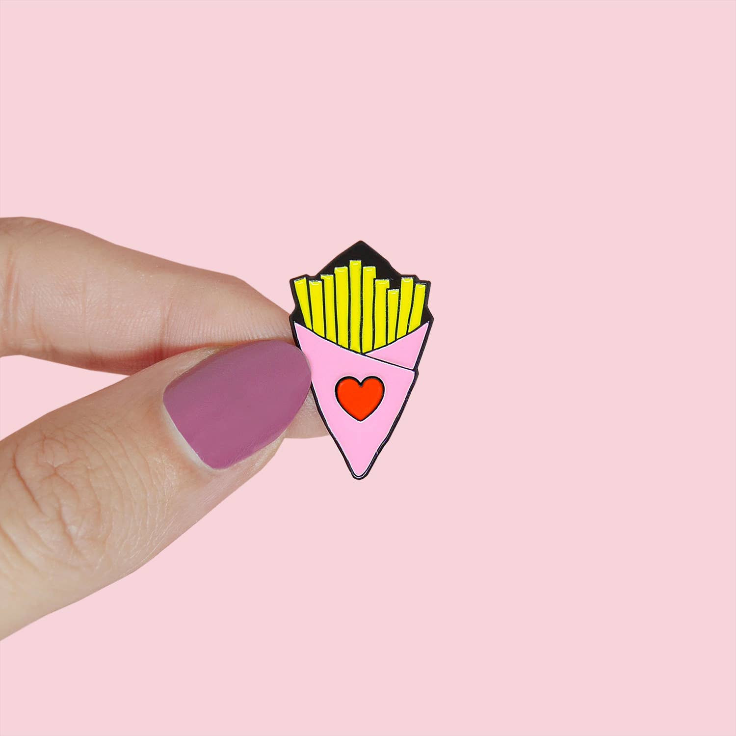 J'aime La Grenadine - Wholesale Brooch - Pin's “French fries cone” - Belgian aperitif fastfood0