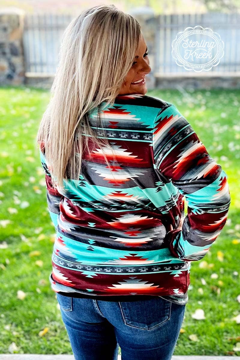 Sterling Kreek – Großhandel Sweatshirt – Damen – Texas Rain Taillierter Pullover1