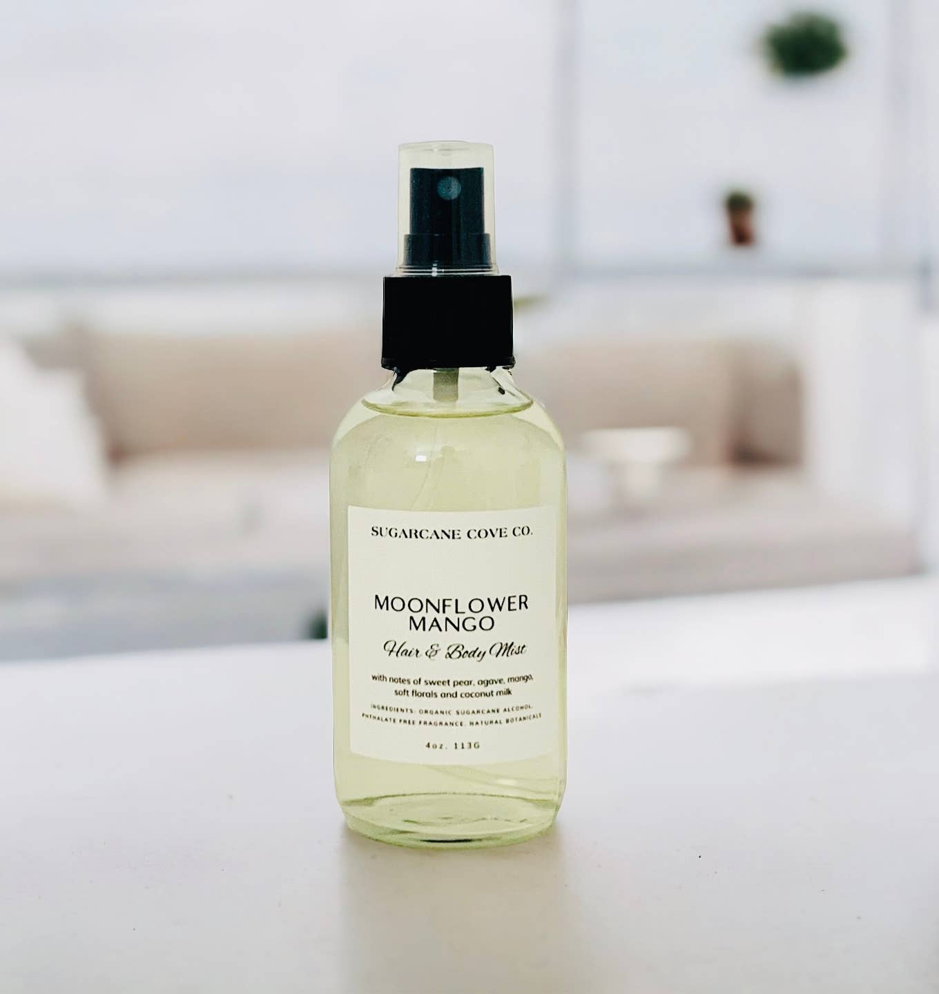 Sugarcane Cove Company - Wholesale Face & Body Mist/Water - 4oz - AROMATHERAPY HAIR + BODY MISTS | Organic Sprays 3