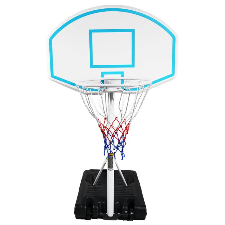 Panier de basket portable pour piscine avec panneau arrière de 36", bleu pour la vente par 39F Inc.