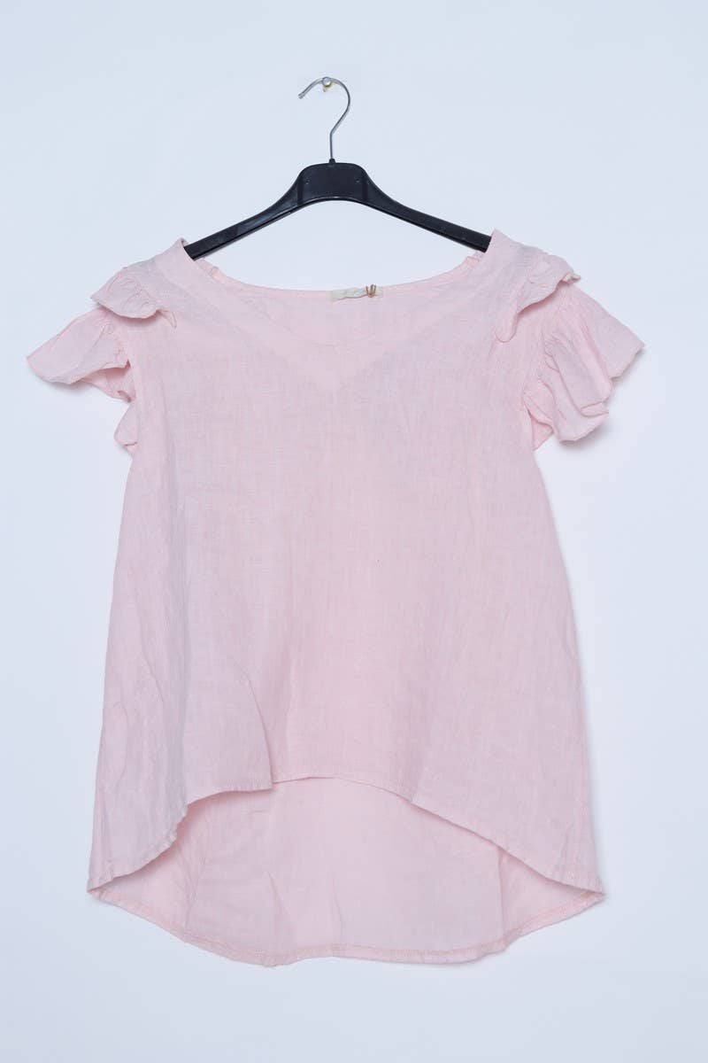 LÉA & LUC - Wholesale Blouse - Women's - 100% Linen Blouse REF. 1201935