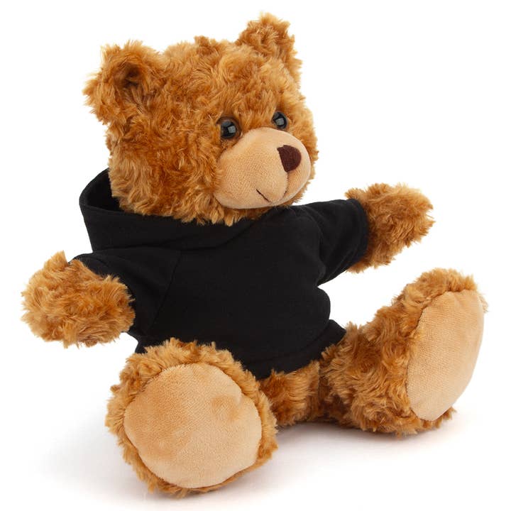 Plushland - Venta al por mayor Peluche - Niños y bebés - Oso de peluche personalizado de 11" con sudadera | Oso sentado personalizado14