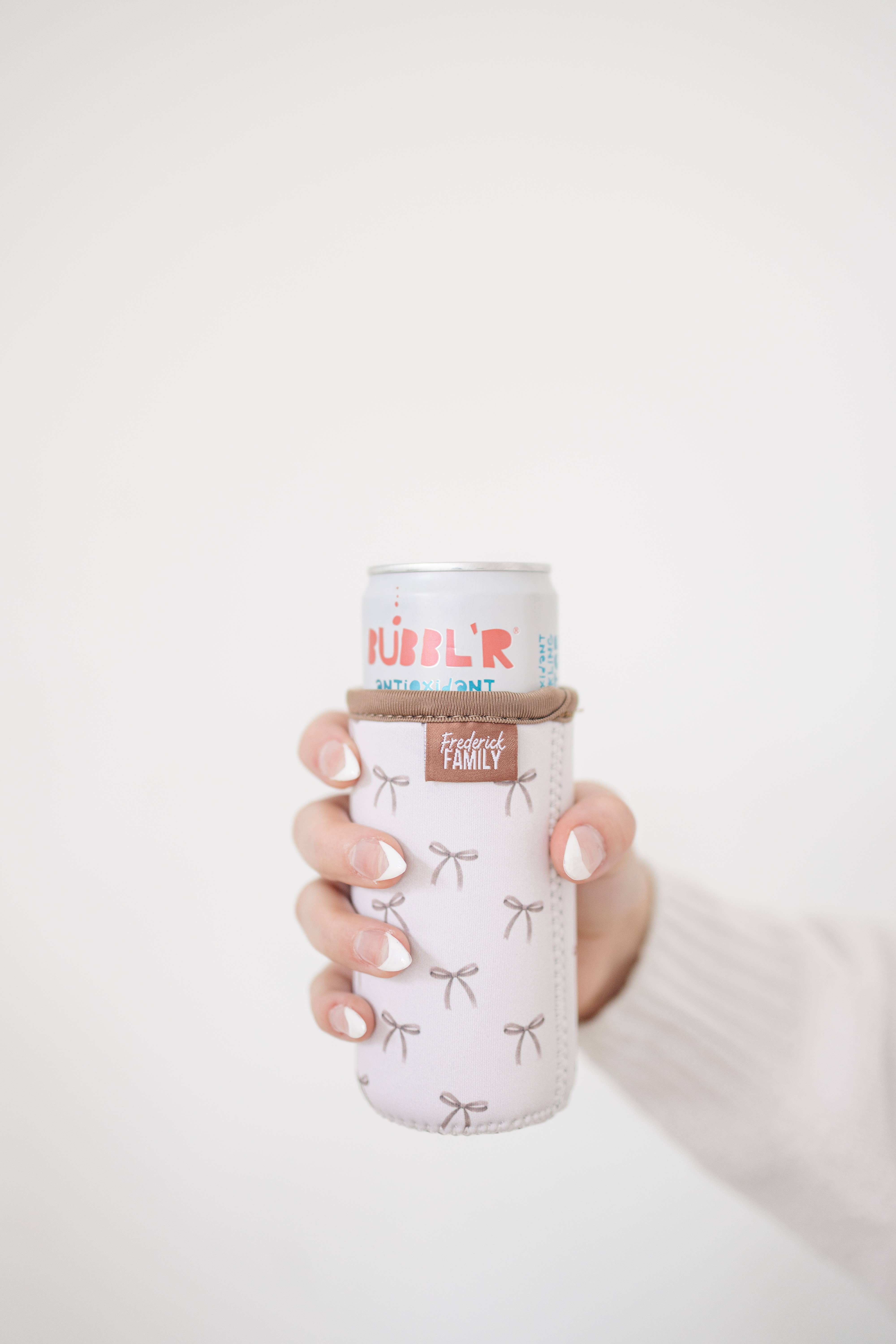 Frederick Family Co. - Wholesale Drink Huggers & Koozies - Slim Can Drink Sleeves- Reusable Neoprene Coolers with Aesthetic Patterns, 12oz Skinny Can Holder for Seltzer Energy Drinks5