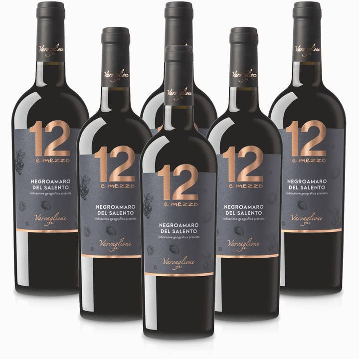 Metina SAS - Wholesale Red Wine - Negroamaro Del Salento IGP 12 E Mezzo Varvaglione 2