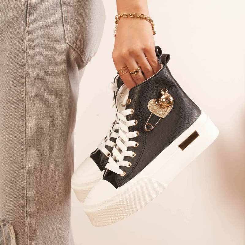 idealshoes - Vente Baskets tendance – femme - 91428