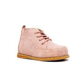 Wallaby en daim vintage - Rose poudré pour la vente par Tippy Tot Shoes