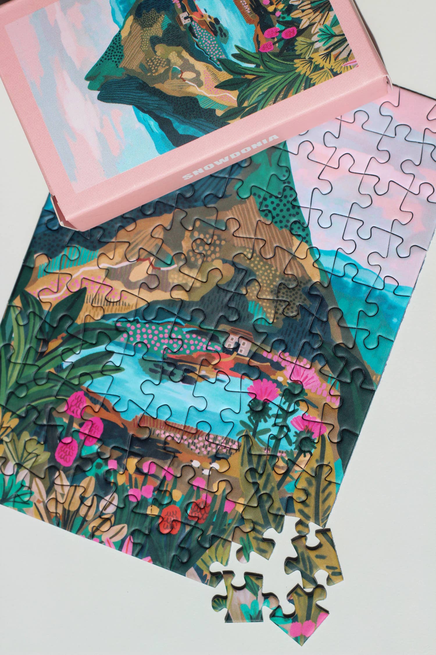 Piecely Puzzles - Wholesale Puzzle - Adult - Snowdonia mini-puzzle, 99 pieces2