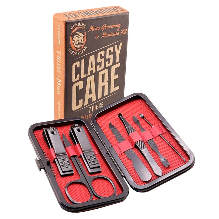 Lucky Jack – wholesale Nailcare set – Classy Care Men's Grooming Kit (18 pk. Skid)3