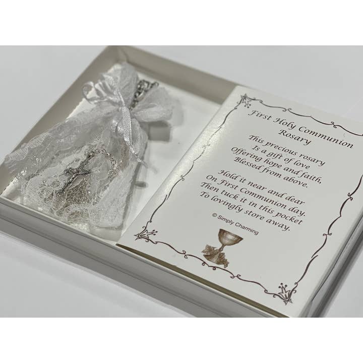 Simply Charming – Großhandel Gebetskette für den Hals – Filigraner Rosenkranz aus Silber, hergestellt in Italien