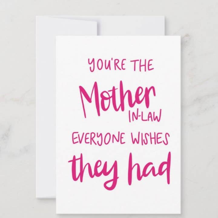 Mother-In- Law for wholesale by Ethel B Designs