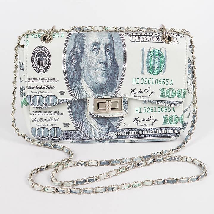 Black Old Hundred Bill Clutch for wholesale on Faire3