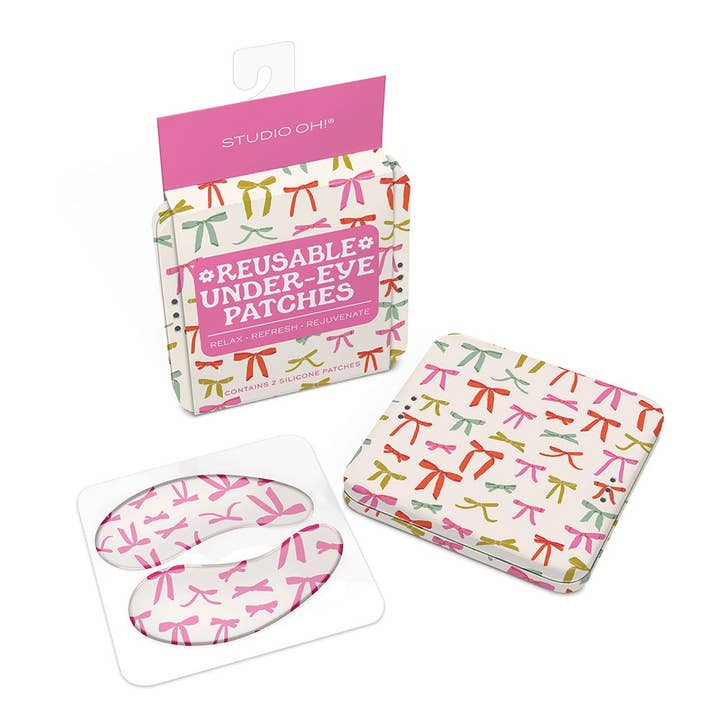 Studio Oh! - Wholesale Eye Treatment Mask - Put a Bow on It Reusable Under-Eye Patches