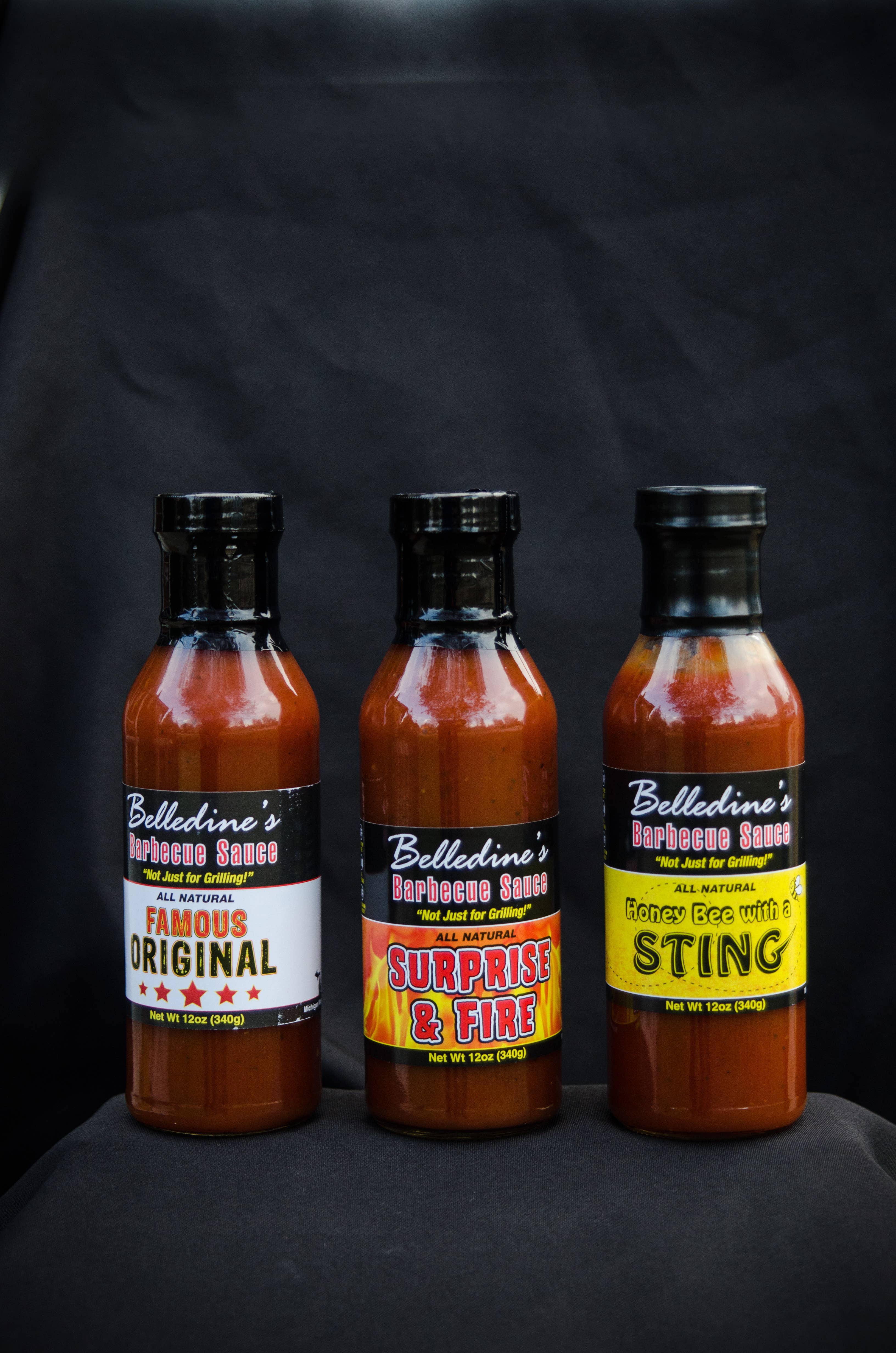 Belledines BBQ Sauce and Seasonings - Wholesale Hot Sauce - Honey Bee with a Sting1