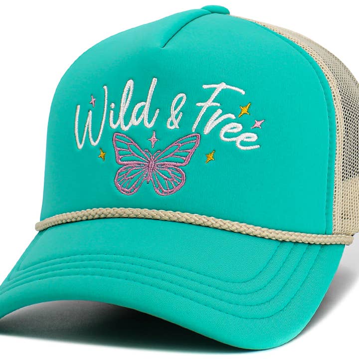 KBETHOS - Wholesale Trucker Hat - Women's - Wild & Free Foam Trucker Mesh Cap11