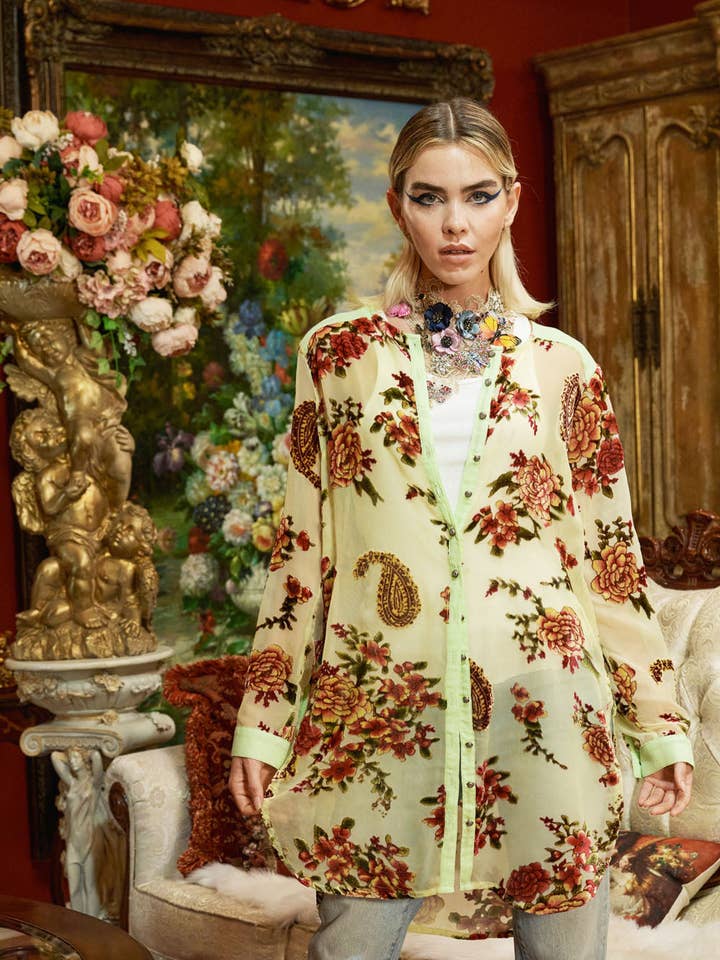 Dreamy Velvet Tunic for wholesale by Aratta | Women's Fashion