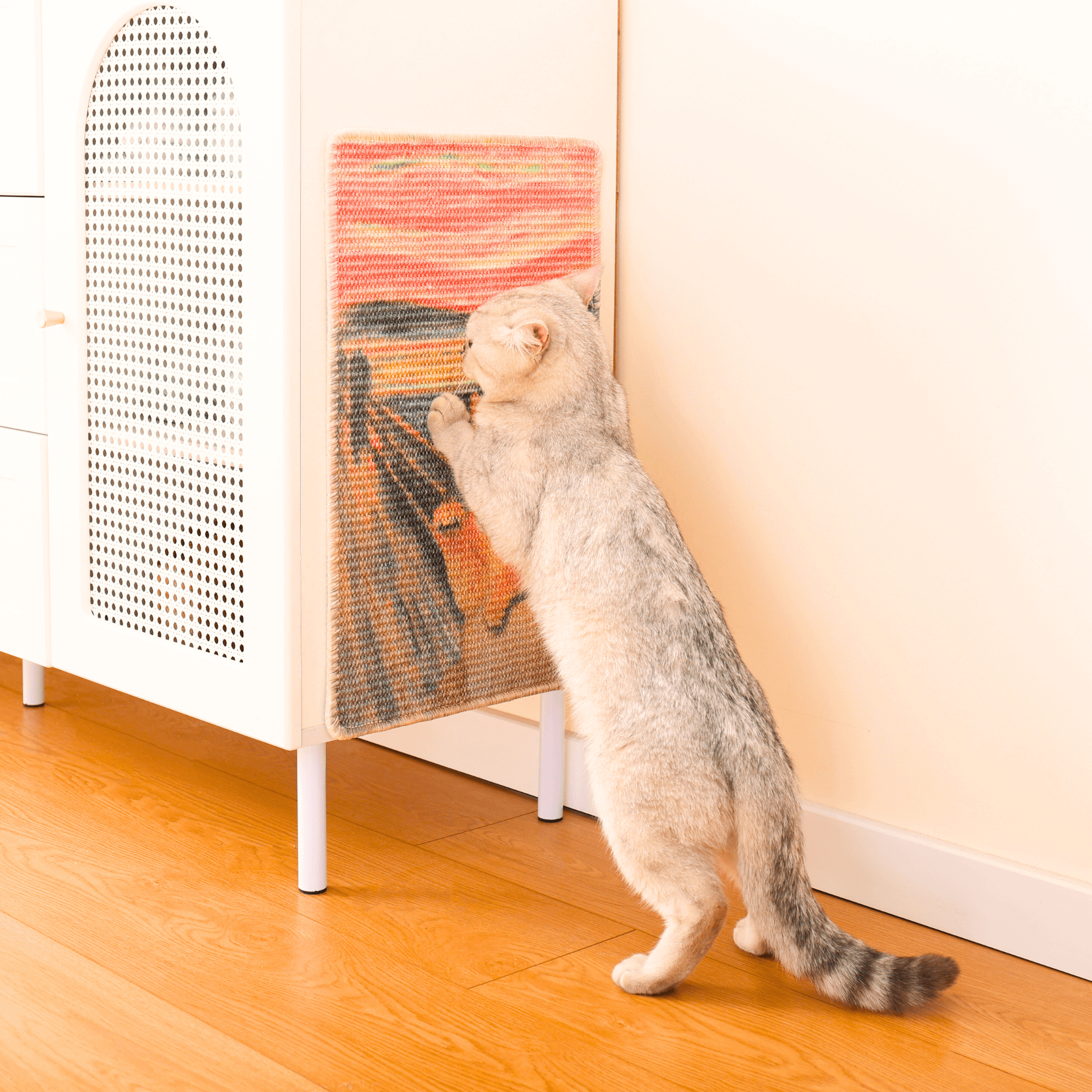 Furrther - Wholesale Pet Scratcher - Cat - Art-Inspired Natural Sisal Scratching Mat5