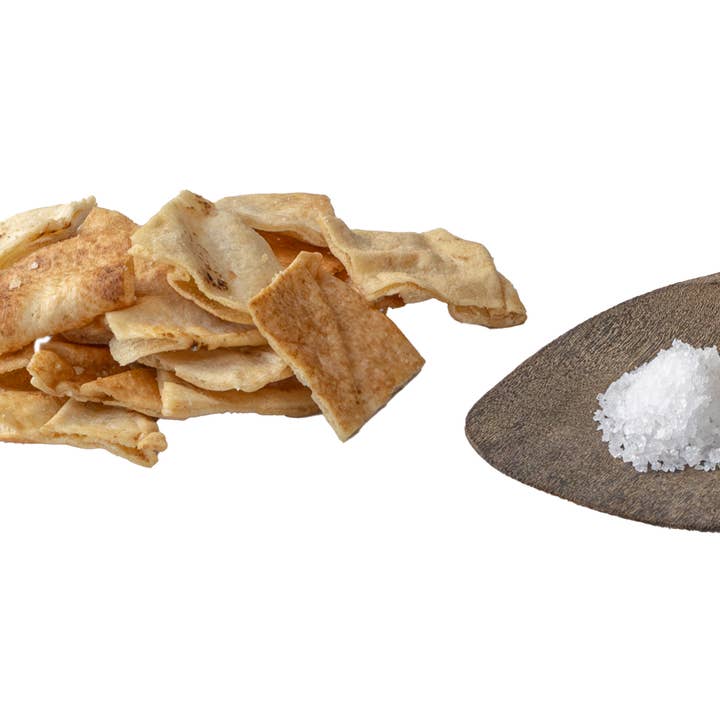 Terranean Herbs & Spices - Wholesale Chips - Sea Salt Twice-Baked Pita Chips (6.5 oz.)