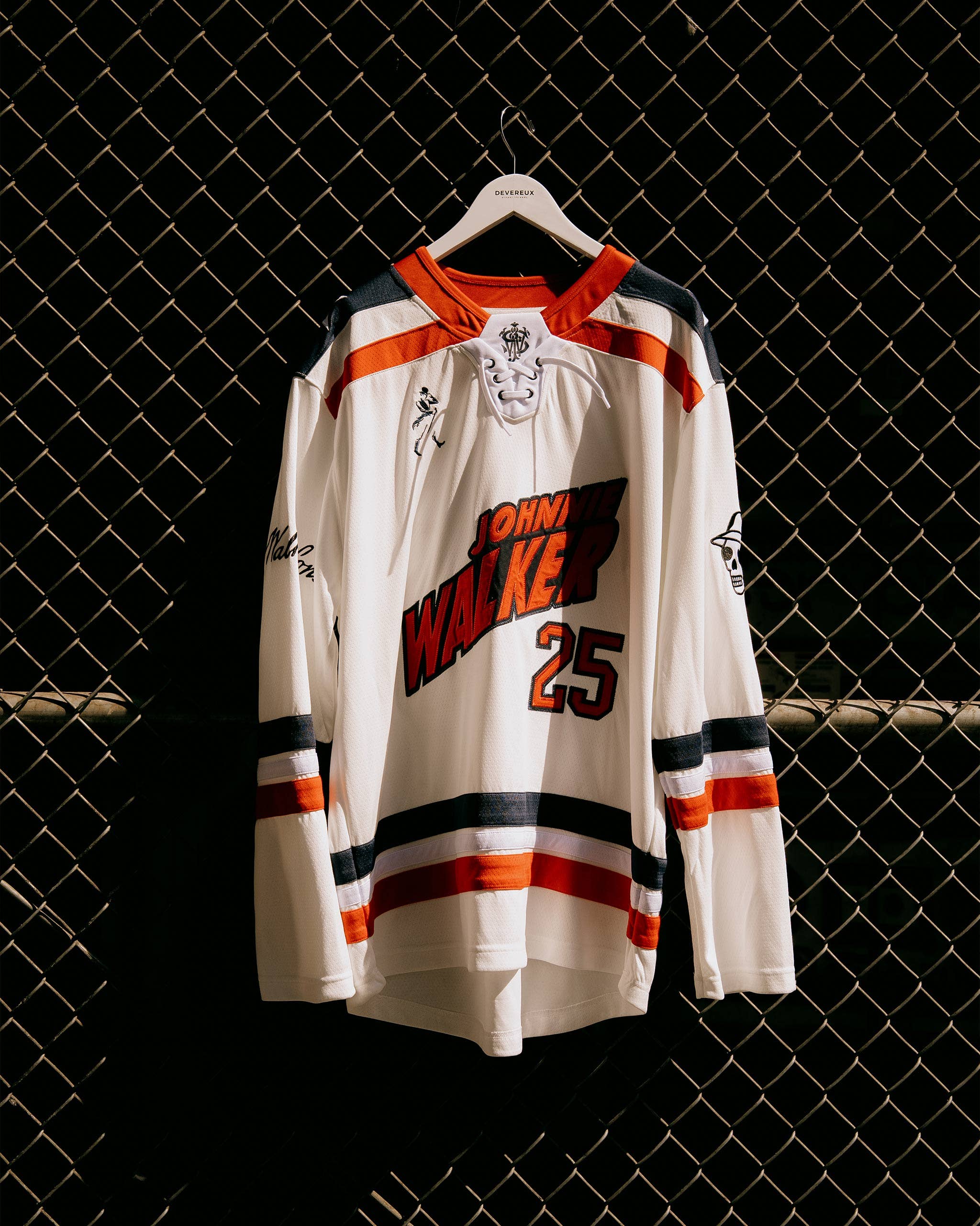 Rojo/Navy Camiseta de Hockey Johnnie Walker Home - Rojo / Azul Marino de venta al por mayor en Faire2