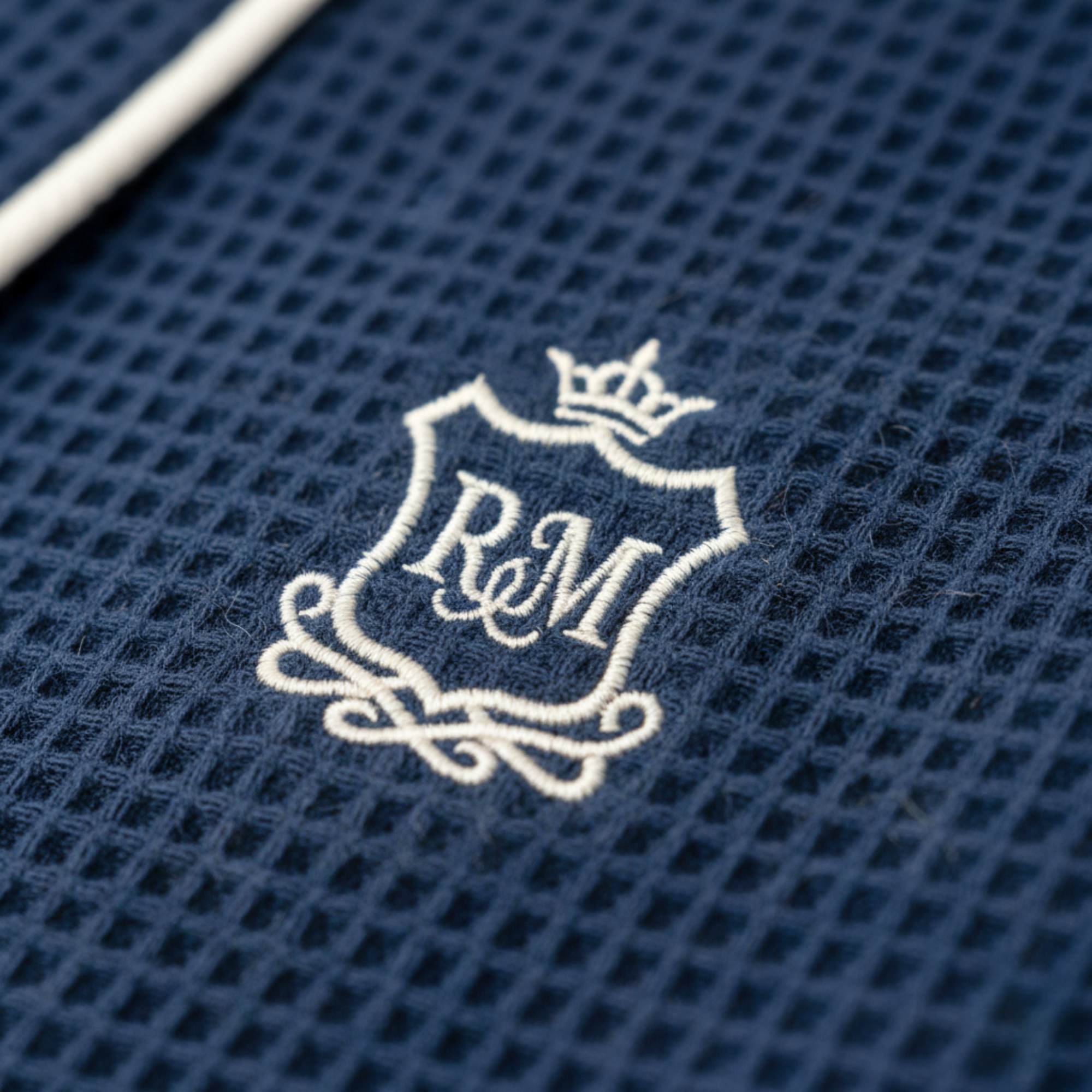 Lotus Linen - Venta al por mayor Bata - Hombre - Albornoz de doble tela tipo waffle para hombre27