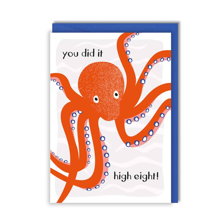 Parabéns - alto oito! por atacado de Zedig Design