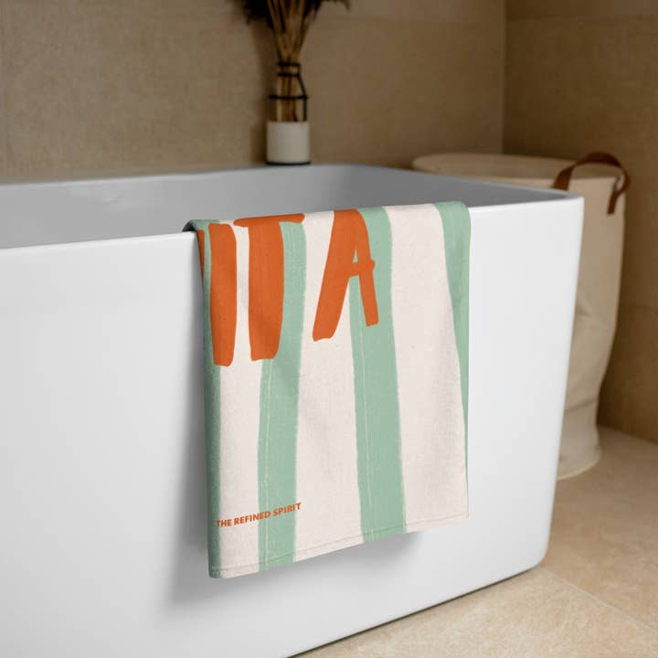 The Refined Spirit - Wholesale Beach Towel - La Dolce Vita - Towel3