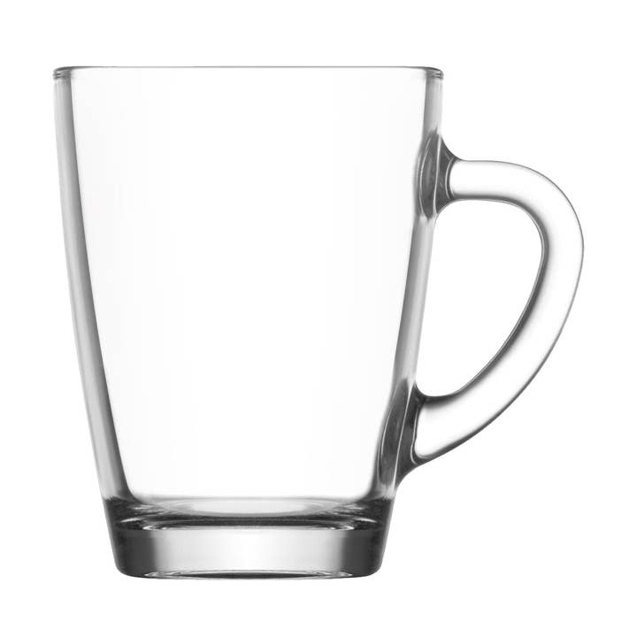Rinkit Pty Ltd - Wholesale Coffee mug - 300ml Vega Glass Tea & Coffee Mug - By LAV0