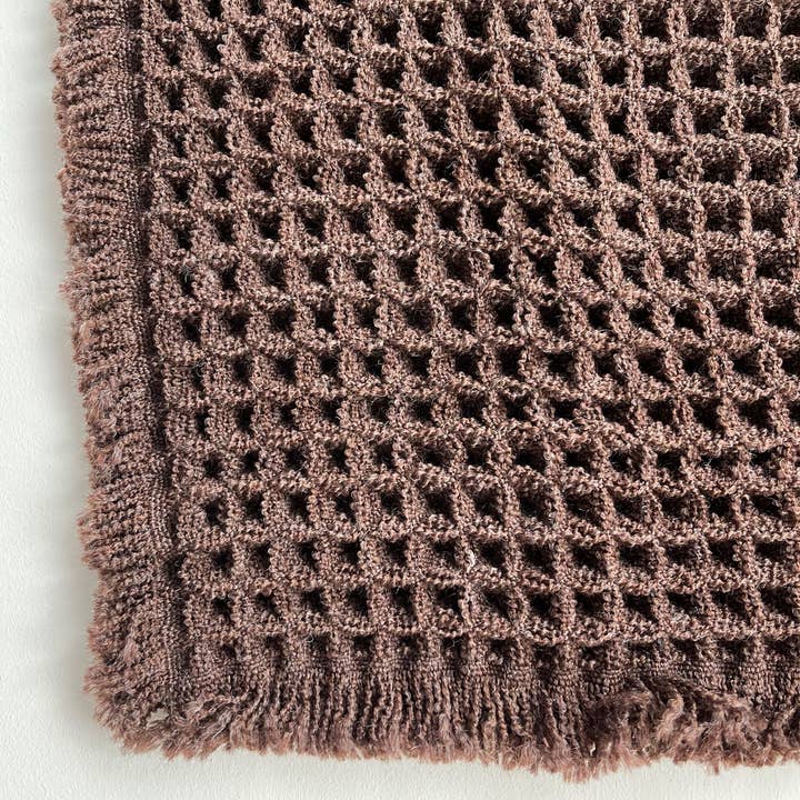 Mama and Tochter - Wholesale Bath Mat - Microfiber Waffle Non slip Bath Mat - Chocolate