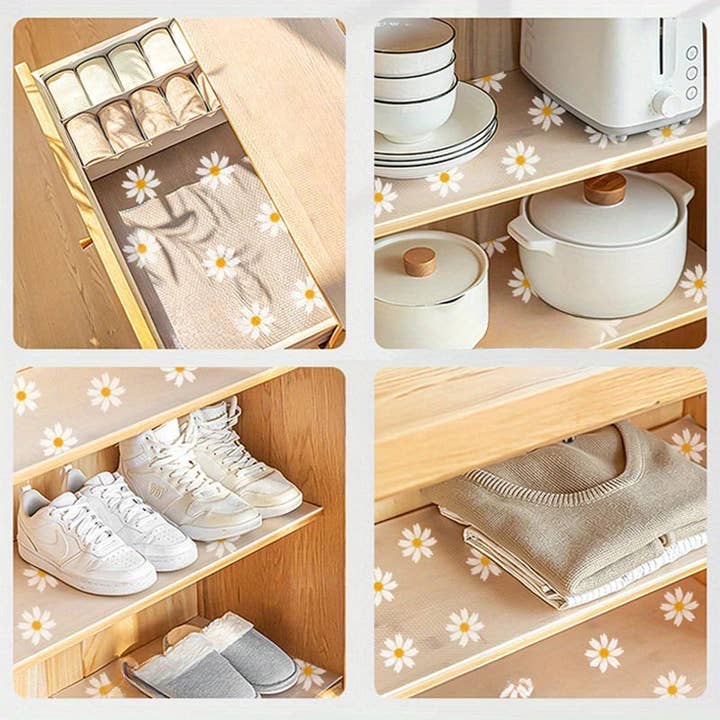 Kiyo Home - Wholesale Drawer Liner - Daisy Drawer Protector5