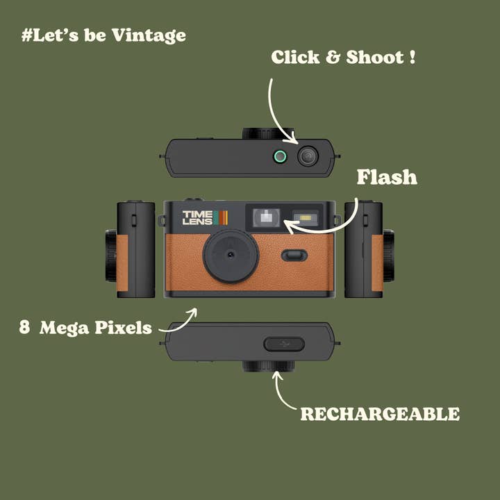 Time Lens – wholesale Small/handheld appliance – TimeLens® Black Camera
