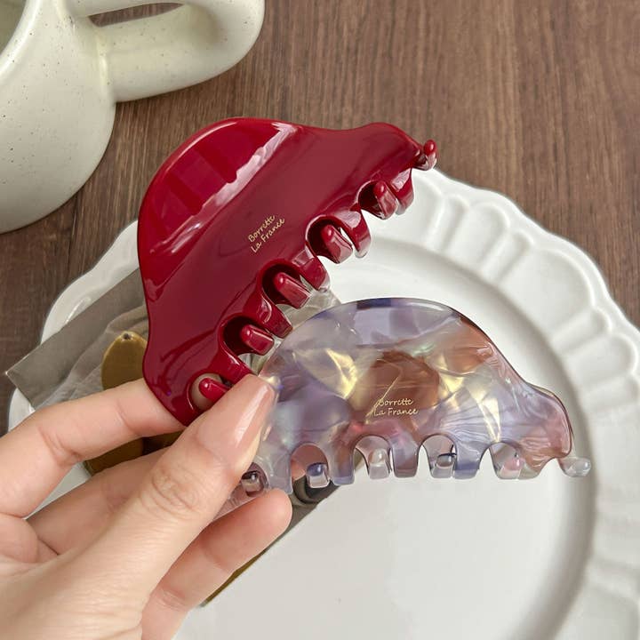 Dipped Shop - Wholesale Hair Clip - Women's - Vintage Medium Acetate Hair Claw Clip DP25B9686