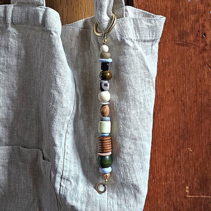 Little Found Bag Charm No. 130 for wholesale by Hey Darling Collective