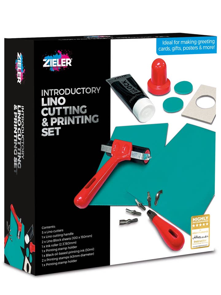 Zieler® Introductory Lino Cutting & Printing Set for wholesale by Chartpak, Inc.