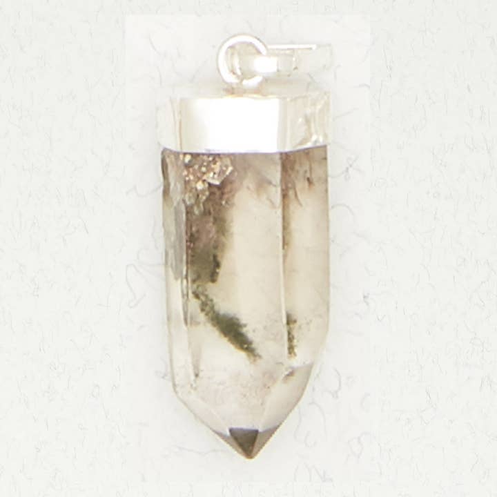 Green Phantom Quartz Pendant for wholesale by Nirvana LLC