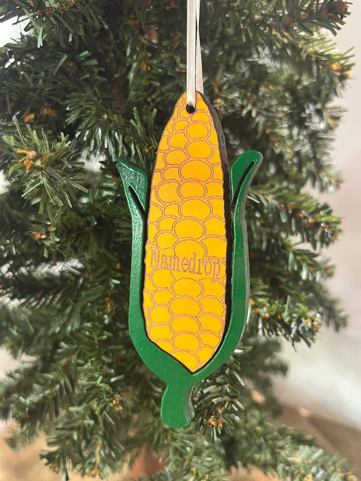 Custom Corn On The Cob Ornament for wholesale by Room To Improve