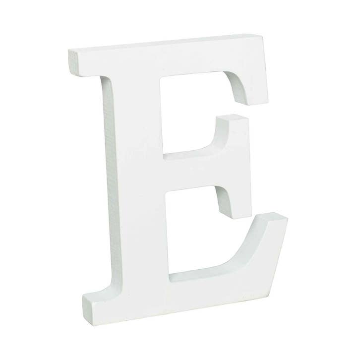 Wood Letters - E for wholesale by Portofino International Trading, USA